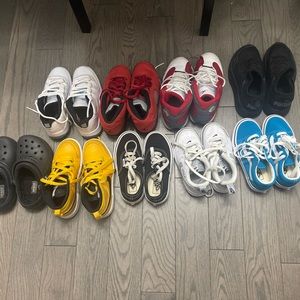 Kids shoe bundle. Sizes 10,11, and 12. Can sell individual too